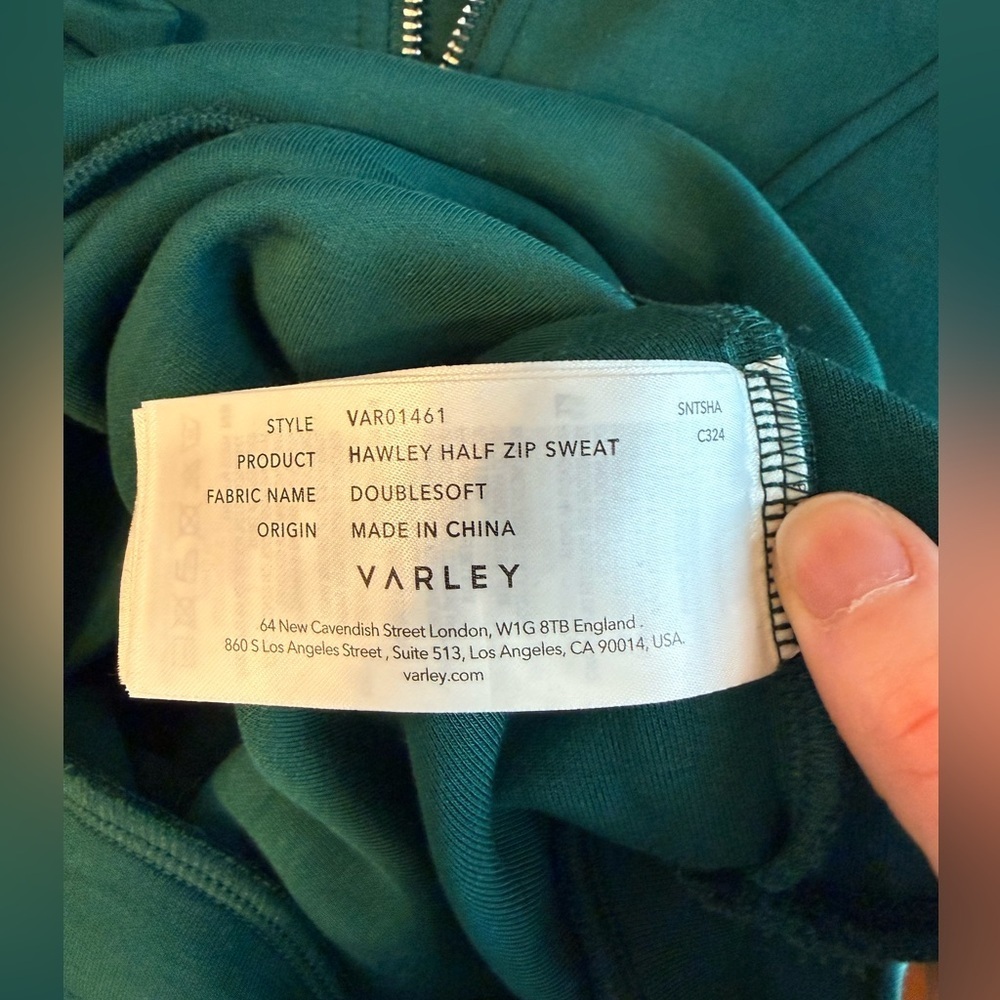 Varley Hawley Half Zip and Slim Cuff pants set - Picture 4 of 7